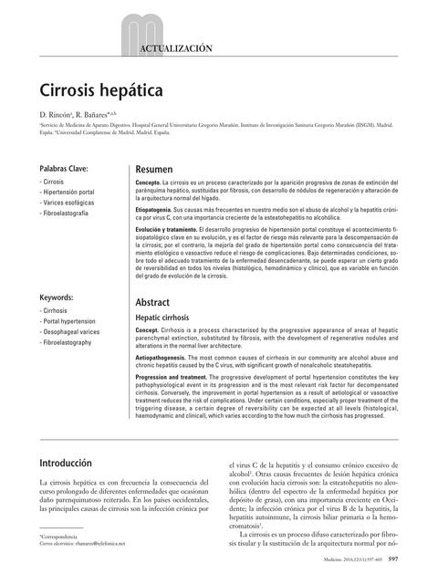 Cirrosis Hepática 