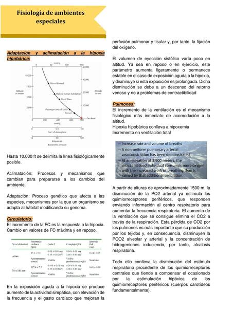 Fisiología de Ambientes Especiales