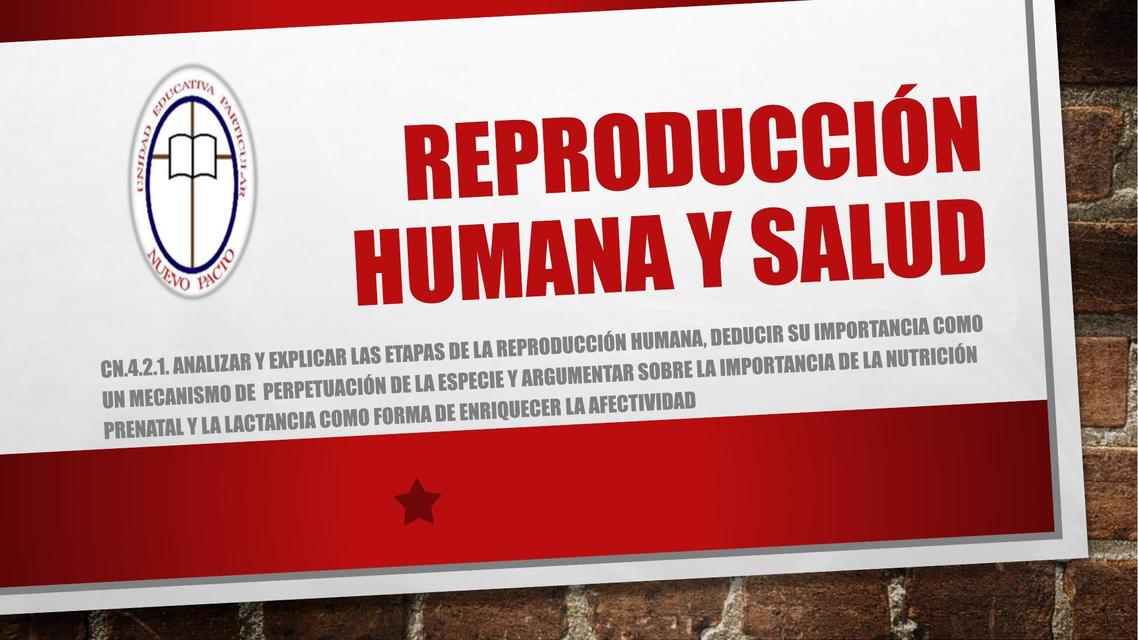 Reproducción Humana y Salud