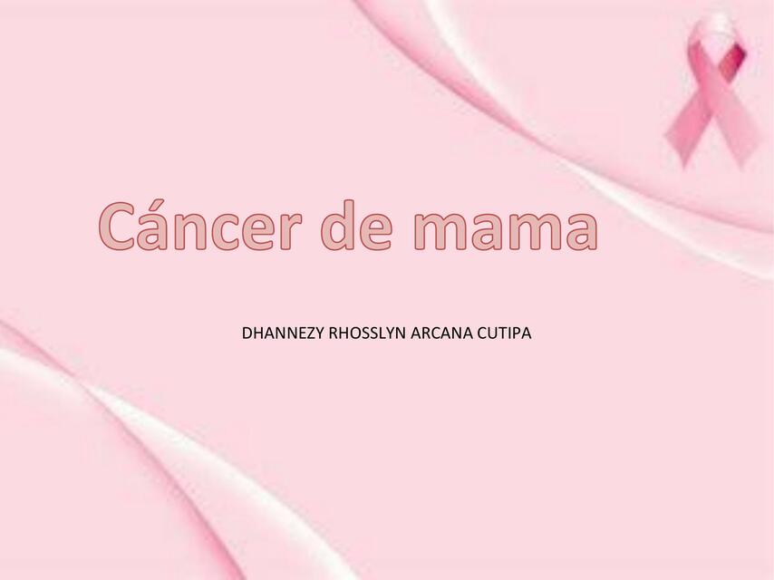 Cáncer de Mama 