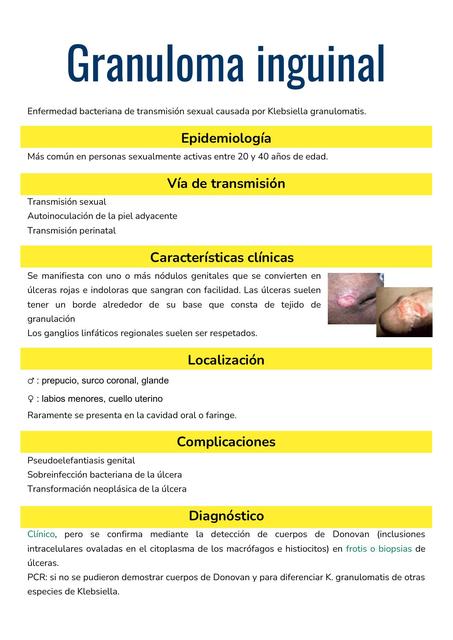 Granuloma inguinal