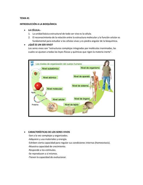 Introducción a la Bioquímica 