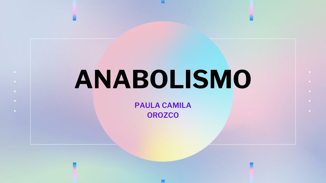 Anabolismo