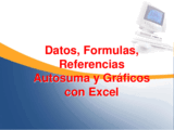 Formulas Y Gráficos En Excel