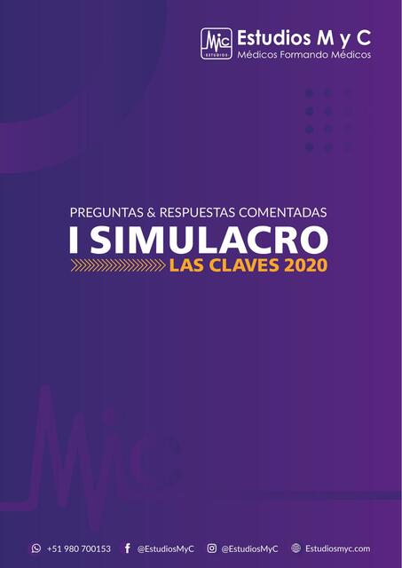 1er Examen Simulacro Las Claves