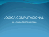 La Logica Computacional 