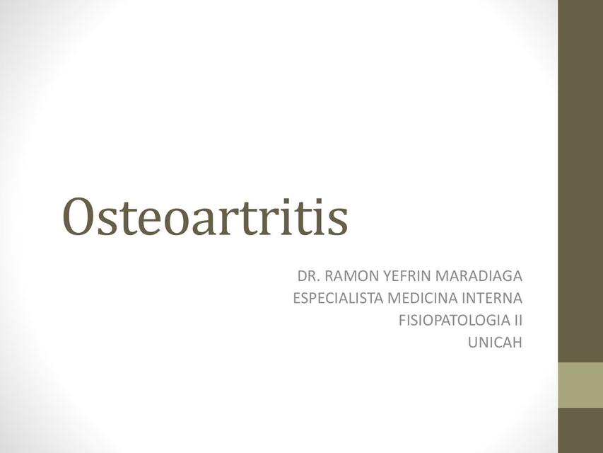 Osteoartritis