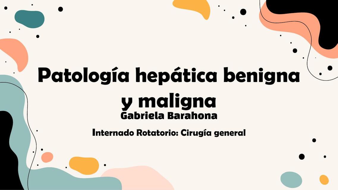 Neoplasias hepáticas