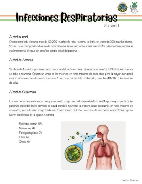 Infecciones respiratorias