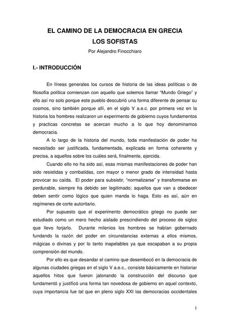 Flashcards de El camino de la democracia en Grecia Los Sofistas | Por ...