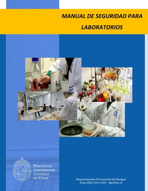 Manual de Seguridad para Laboratorios