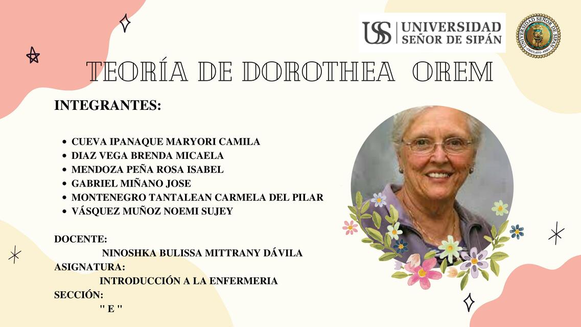 TEORÍA DE DOROTHEA OREM