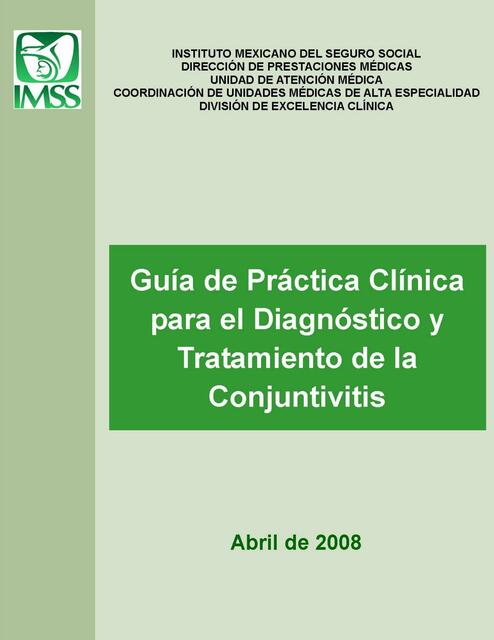 Guía De Practica Clínica Para El Diagnostico Y Tratamiento De