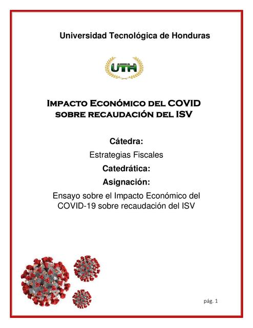 Impacto del Covid al ISV