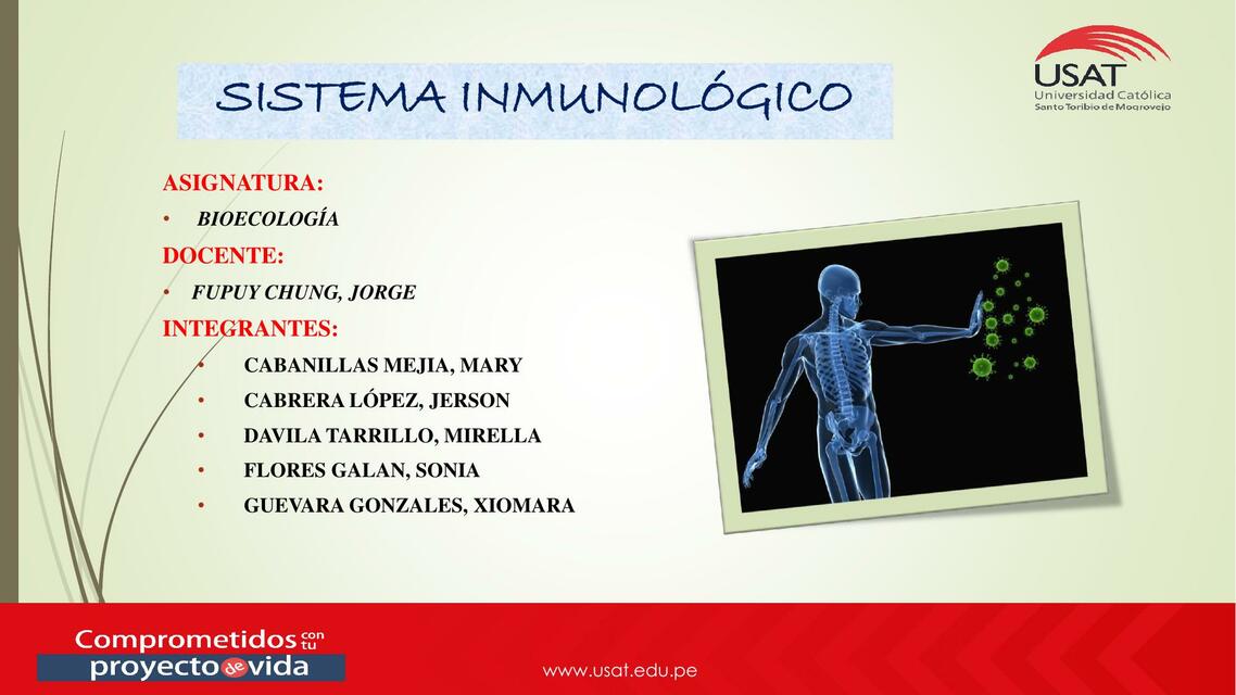 SISTEMA INMUNILÓGICO