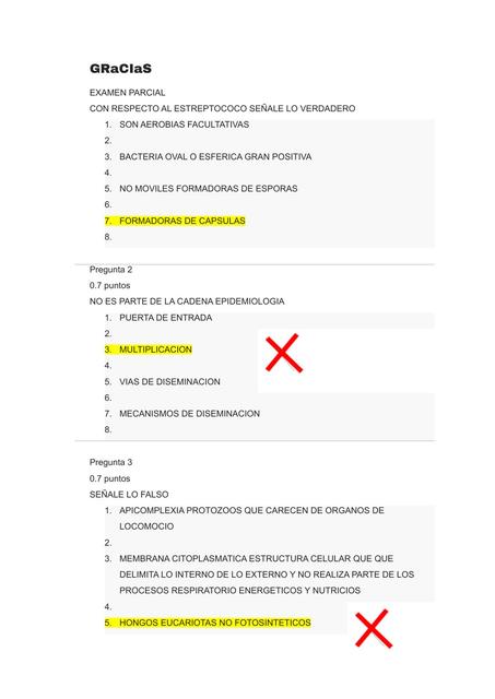 Parcial de Microbiología