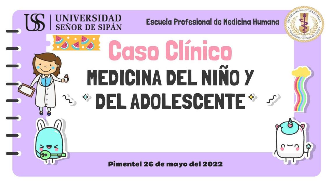 Caso Clínico Pediatría