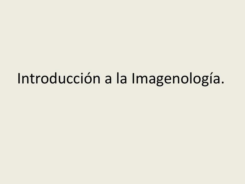 Imagenología