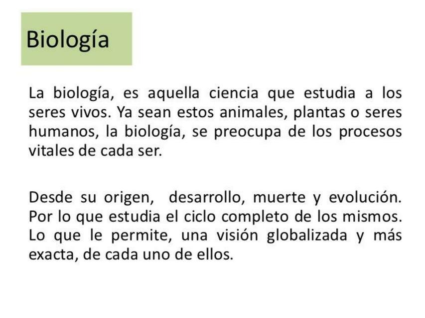 Biología 