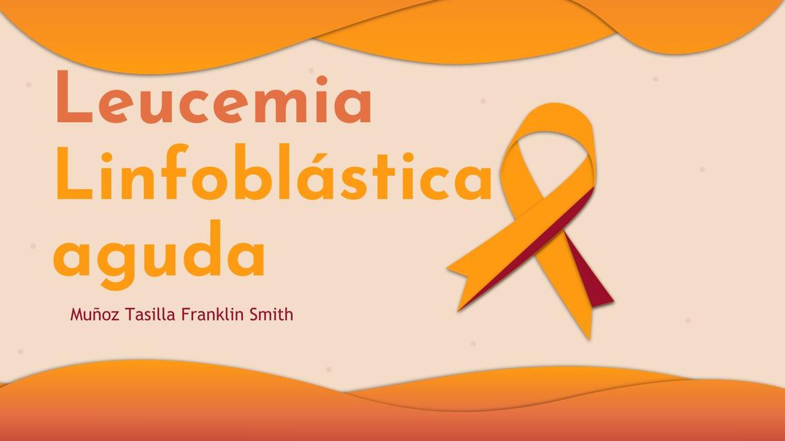 Leucemia linfoblástica aguda