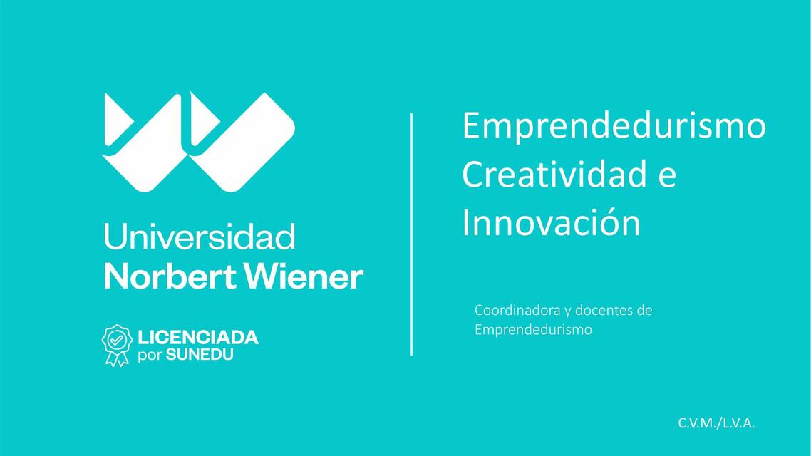 Emprendedurismo Creatividad e Innovación