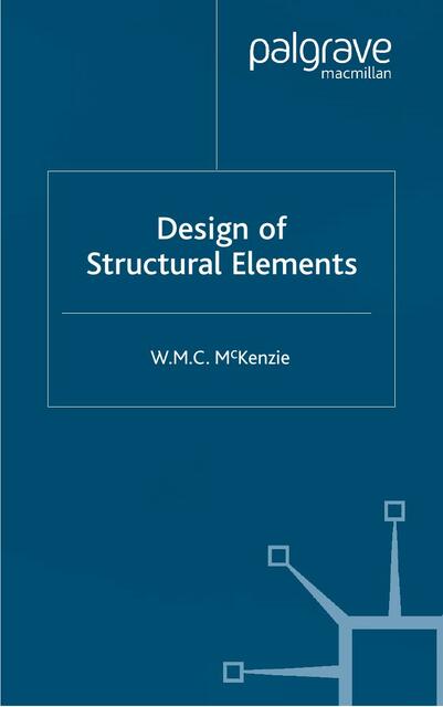 Design of Structural Elements 