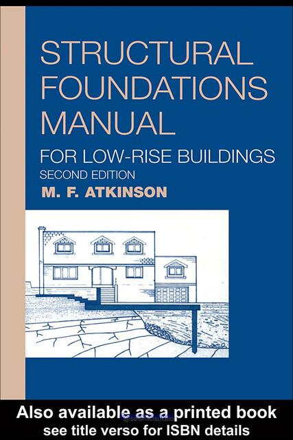 Structural Foundations Manual 