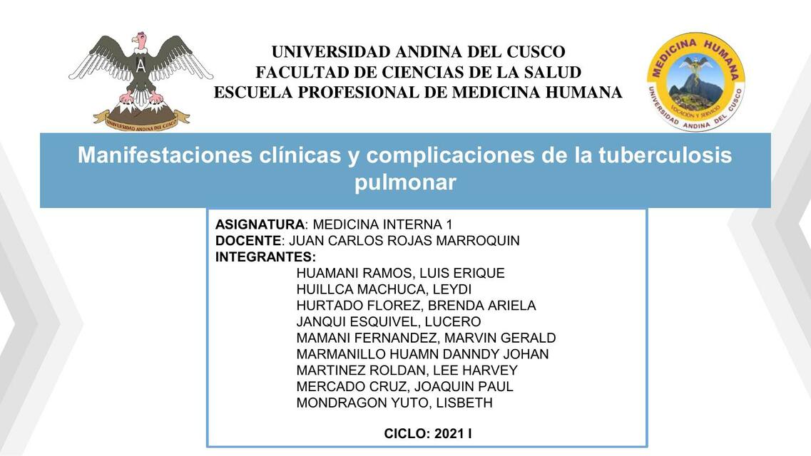 Tuberculosis Pulmonar 