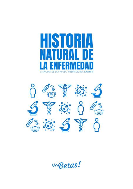 Historia Natural de la Enfermedad