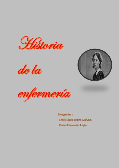 Historia de la Enfermería 