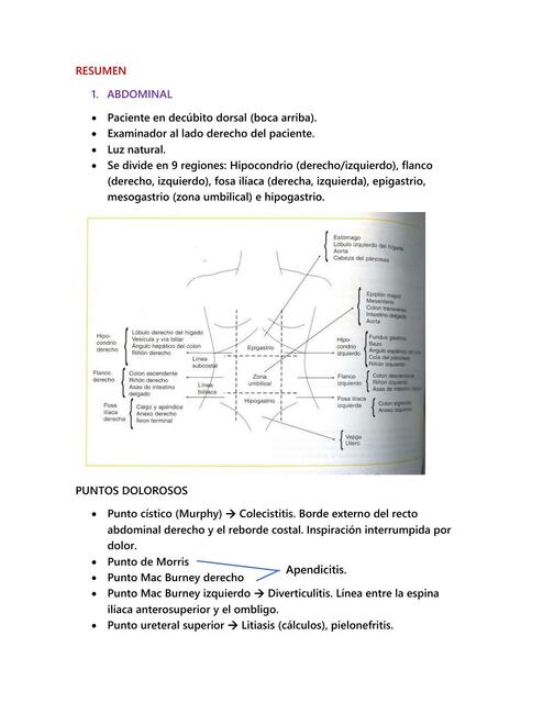 Resumen Abdomen Cardiopulmonar y Neurológico