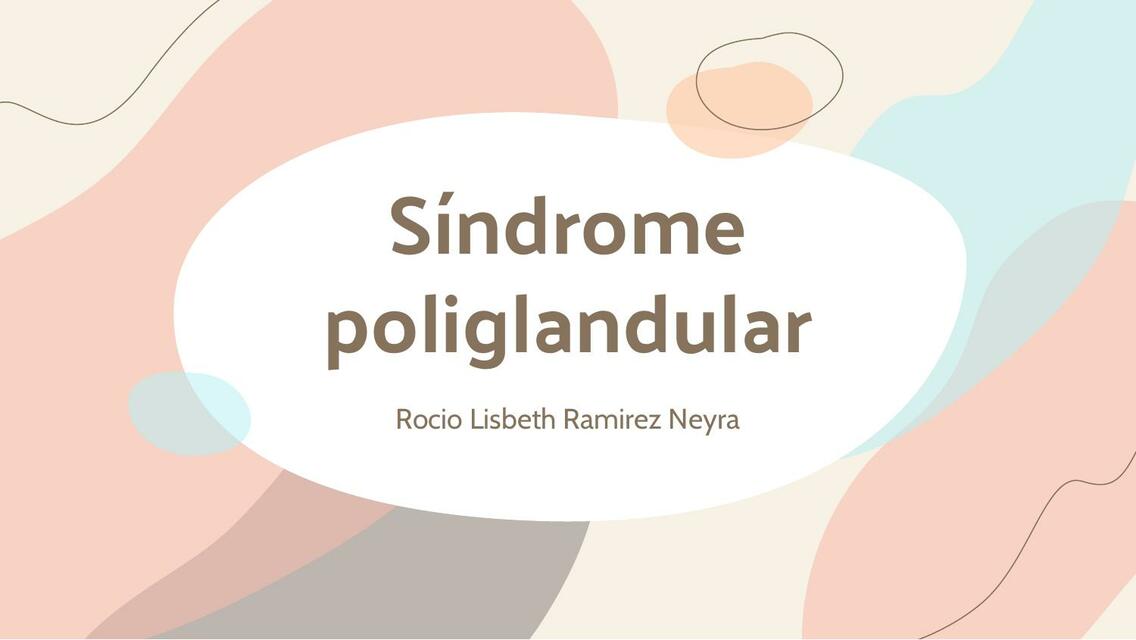 Síndrome Poliglandular 