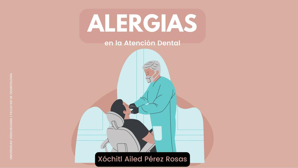 Alergias en la Atencion Dental- Antihistamínicos en Odontología-Benzodiacepinas