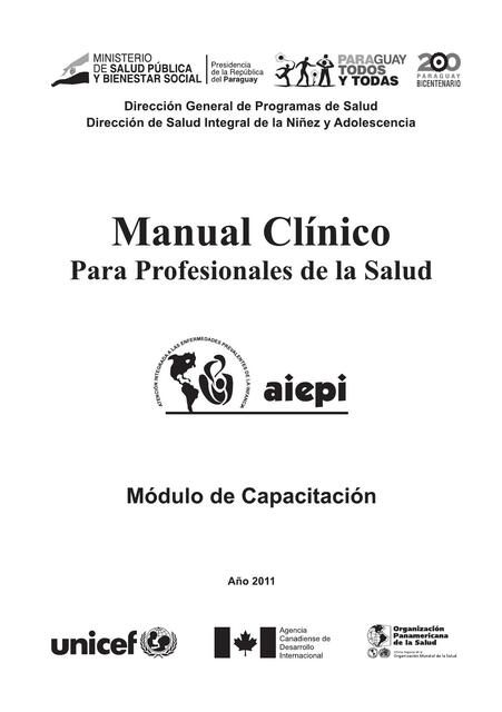 Manual Clínico para Profesionales de la Salud