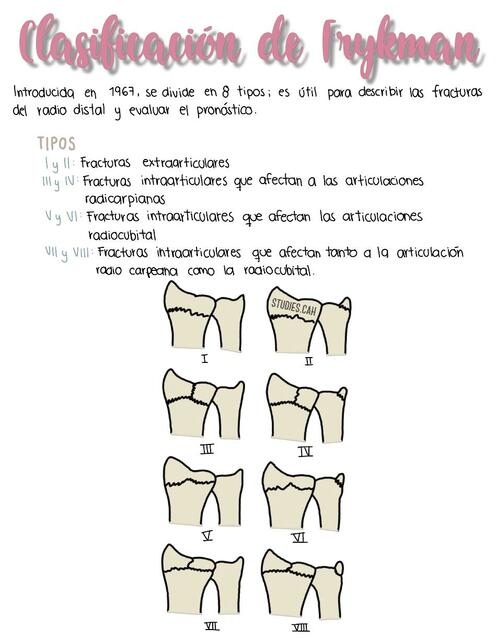 Clasificación de Frykan