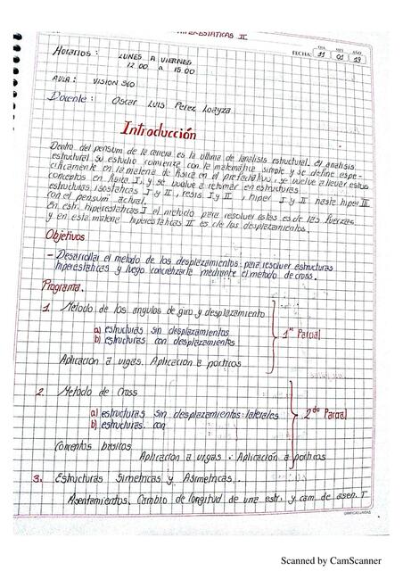 Apuntes de Estructuras Hiperestáticas 2