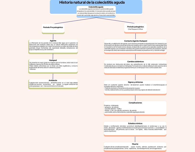 Historial Natural de la Colecistitis Aguda 