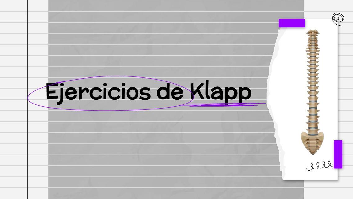 Método de Klapp