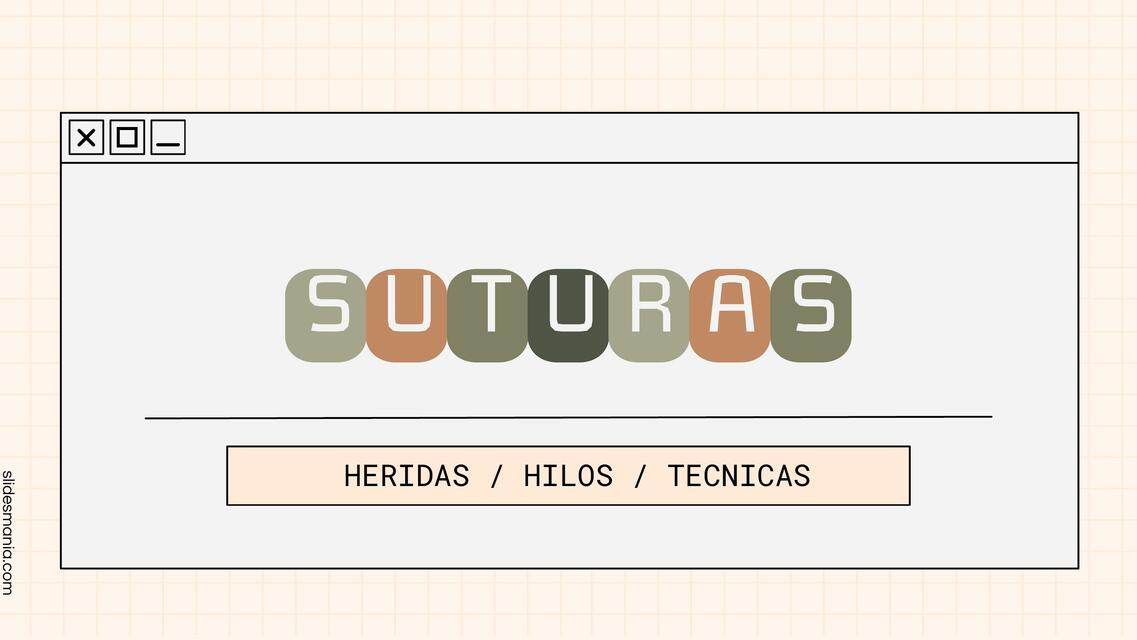 Suturas 