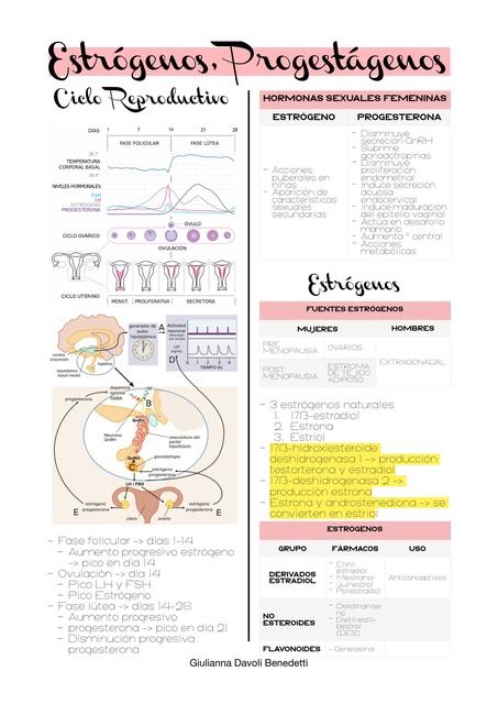 Estrógenos y Progestágenos