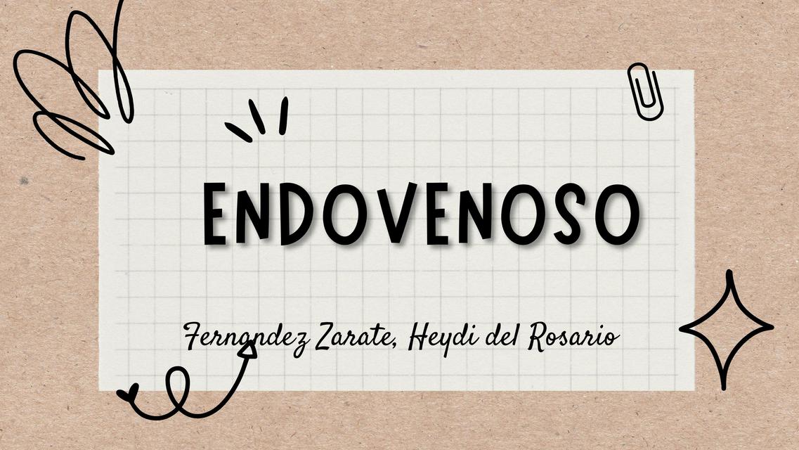 Endovenoso