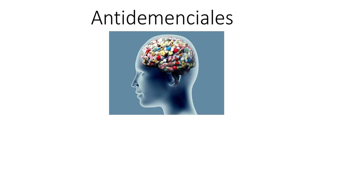 Antidemenciales