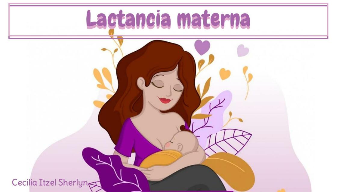 Lactancia Materna