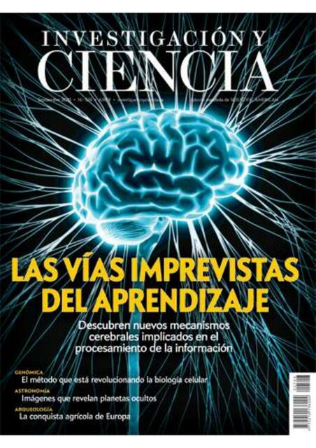 Investigación y Ciencia- Afiche 