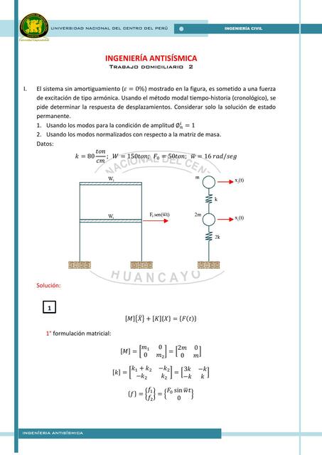 Ingeniería Antisísmica 