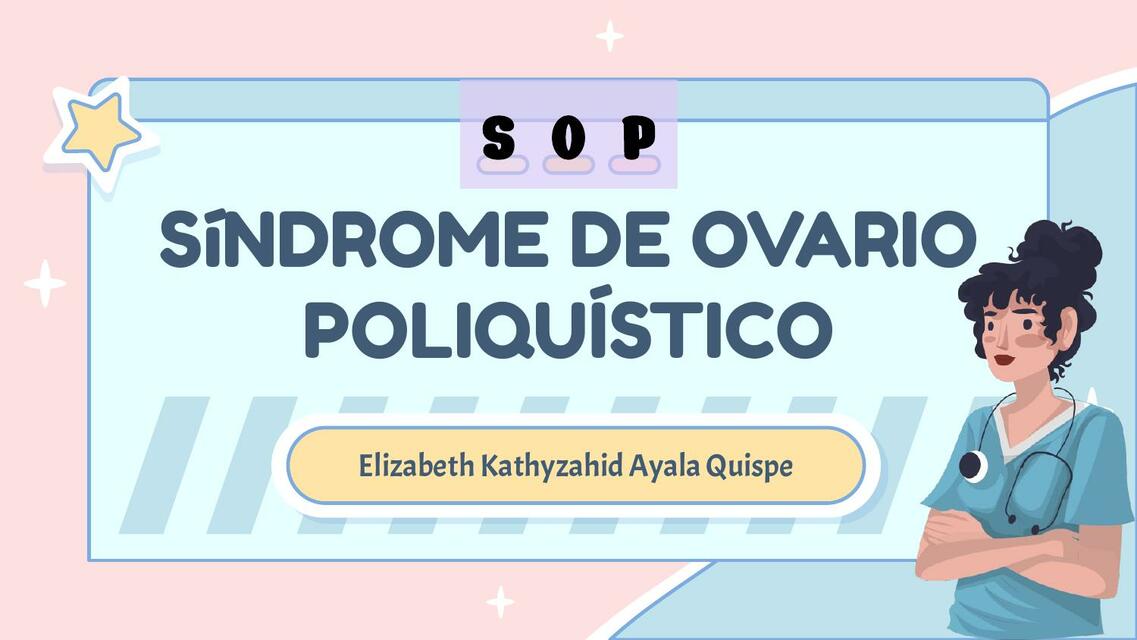 Síndrome de Ovario Poliquístico 