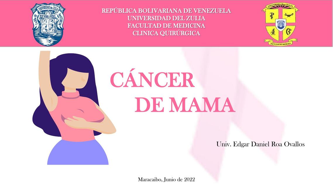 Cáncer De Mama Edgar Daniel Roa Ovallos Udocz