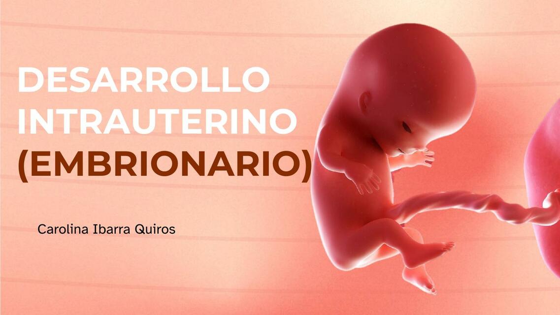 Crecimiento Intrauterino