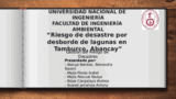 RIESGO por desborde de laguna | Tamburco Abancay