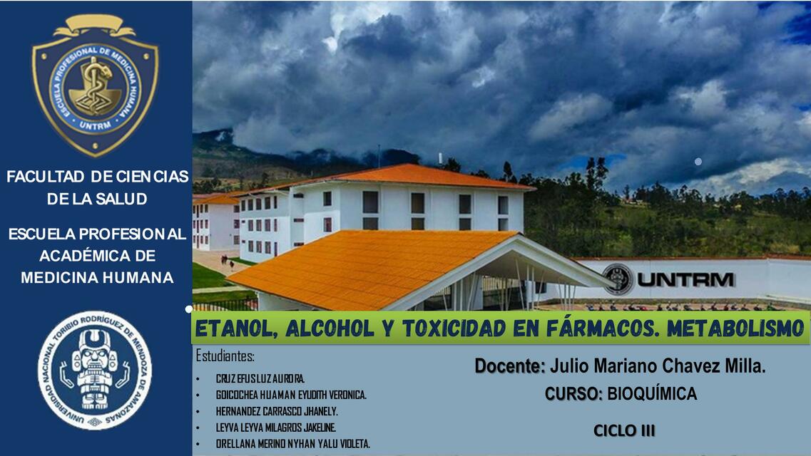 Etanol, Alcohol y Toxicidad en Fármacos 